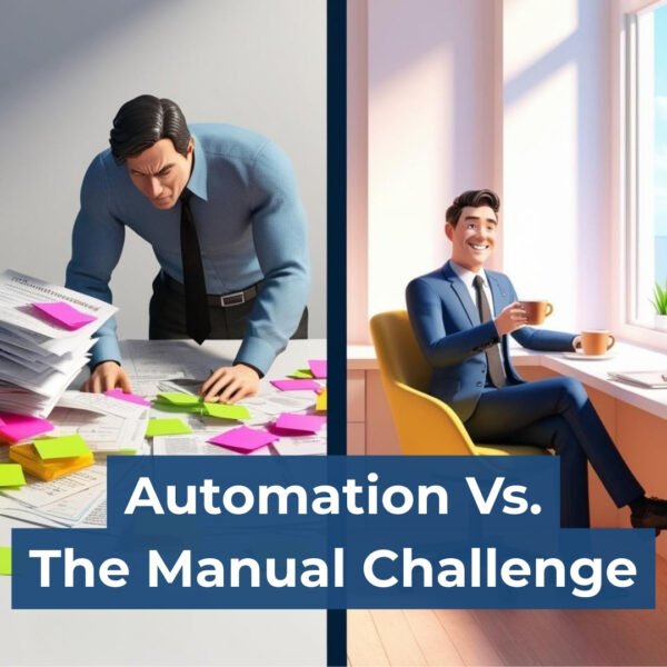 Manual business processes causing inefficiency.