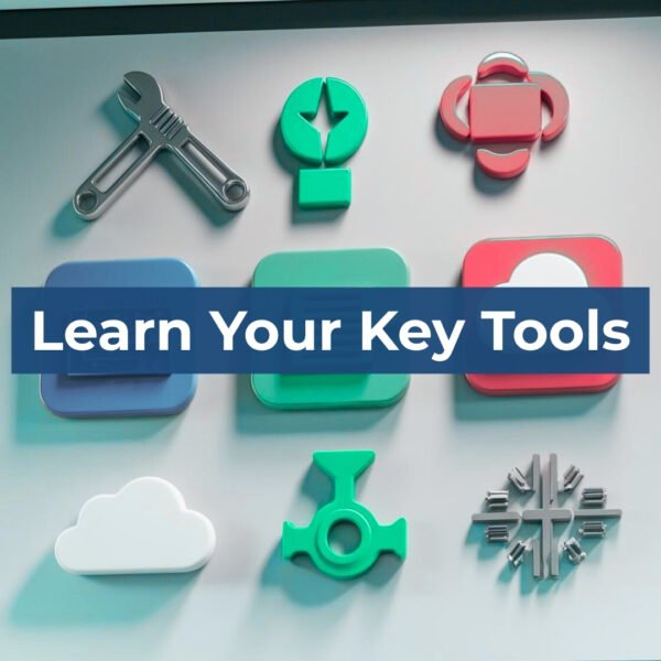 Examples of tools covered in training sessions.
