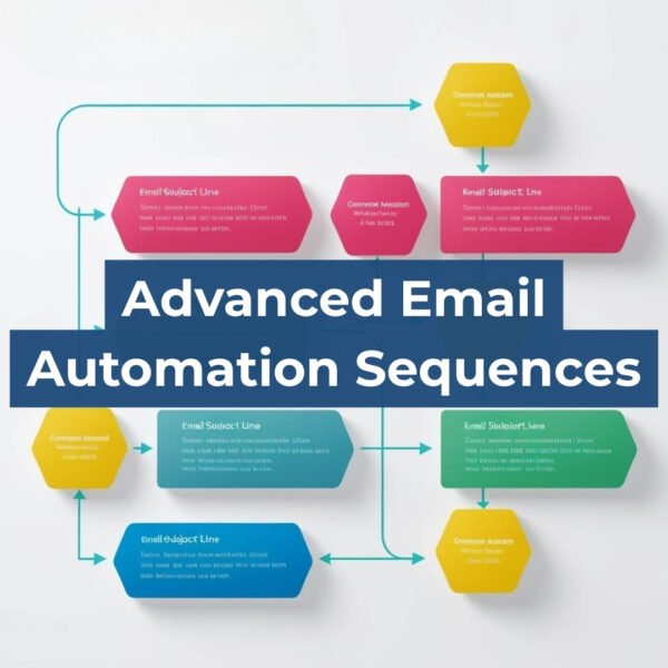 Example of advanced email automation sequences managed by Bluez Innovations.